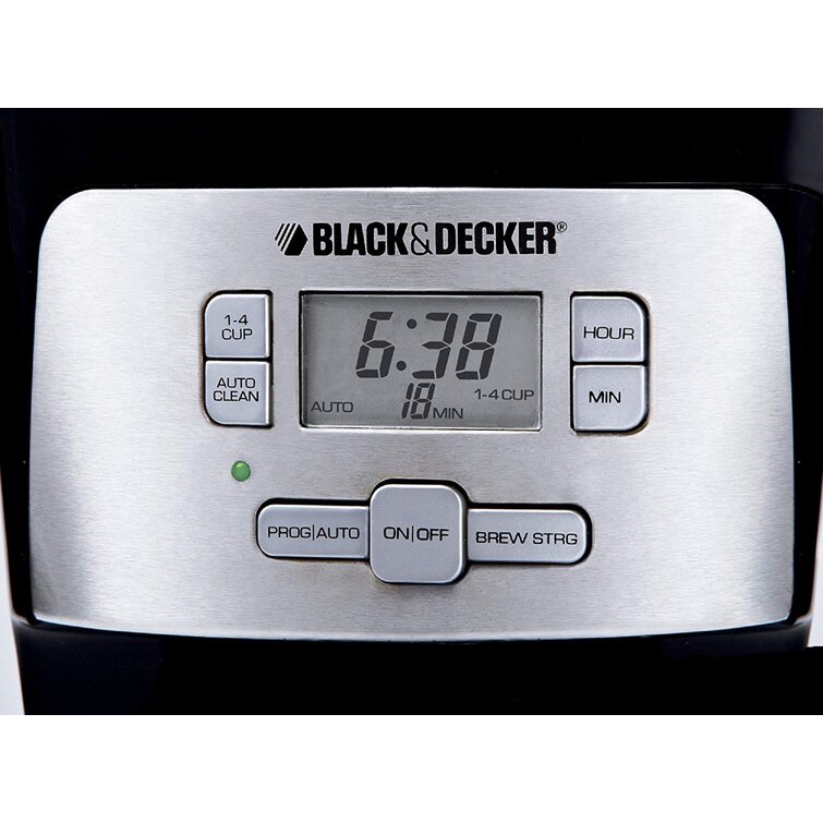 Black Decker 12 Cup Programmable Coffee Maker Reviews Wayfair